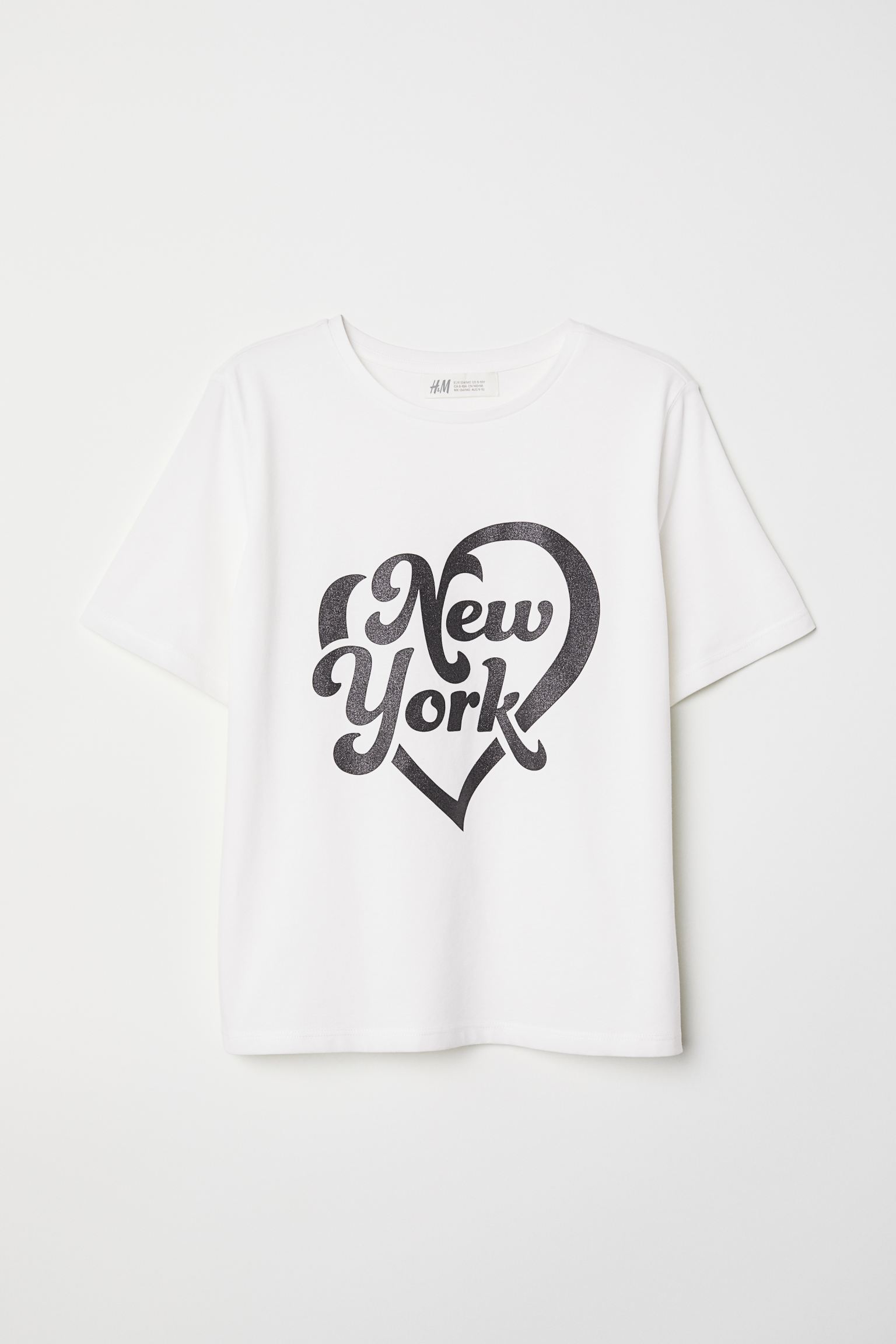

Футболка H&M 170см белый принт 6429738