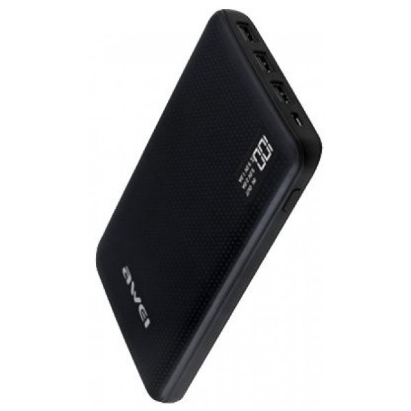 

Портативная батарея AWEI P56K Power Bank 30000mAh Li-Polimer Black