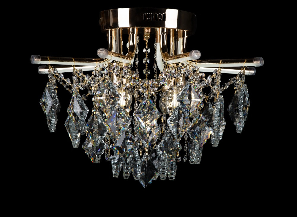 

Хрустальная люстра (YE-L1607/4+8 LED-FG-mg)