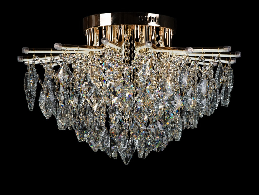 

Хрустальная люстра (YE-L1607/8+16 LED-FG-mg)