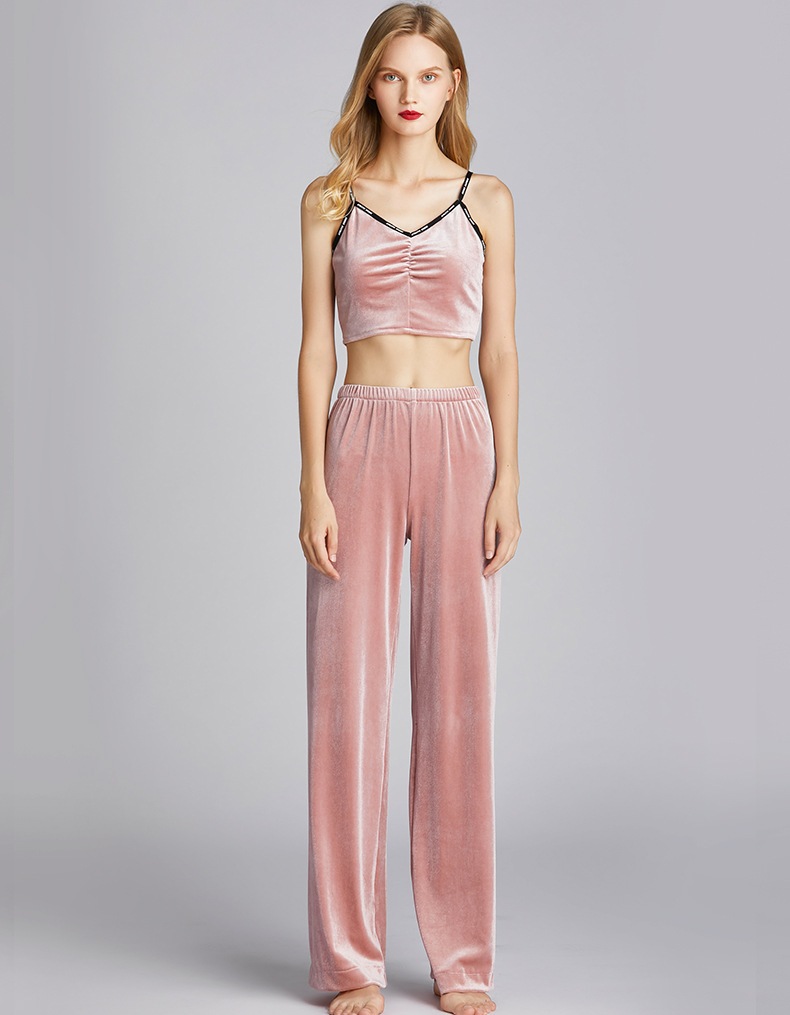 

Брюки домашние женские Gleam, розовый Berni Fashion (XL) Розовый