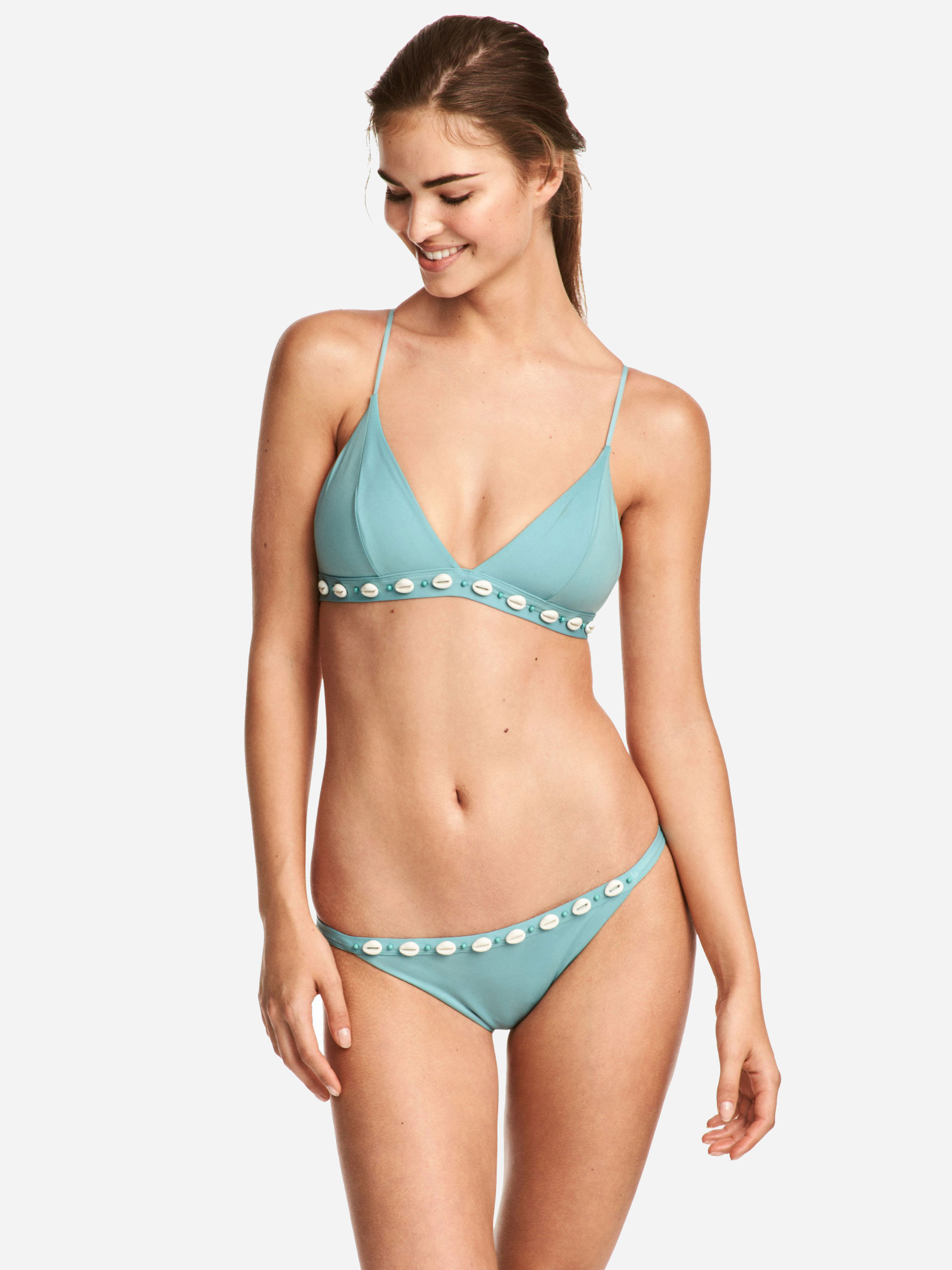 

Нижняя часть купальника H&M 4942365 40 Бирюзовая