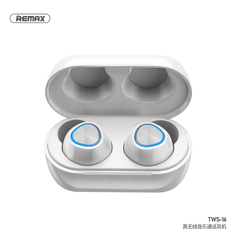 

Беспроводные Bluetooth наушники REMAX True TWS-16 |BT5.0, 4hours| White