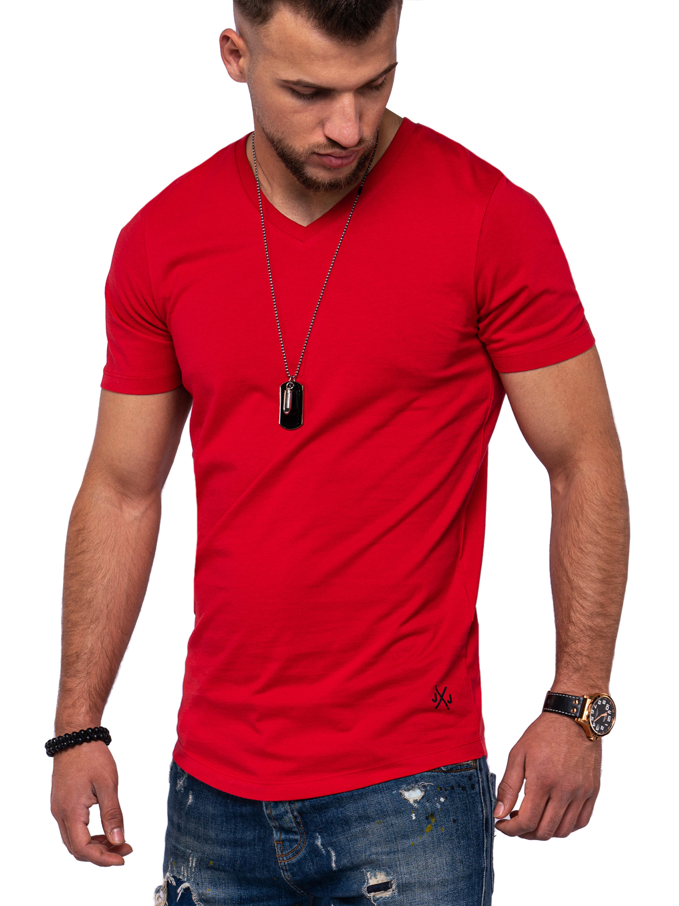 

Футболка Jack & Jones Tango Red XXL красный
