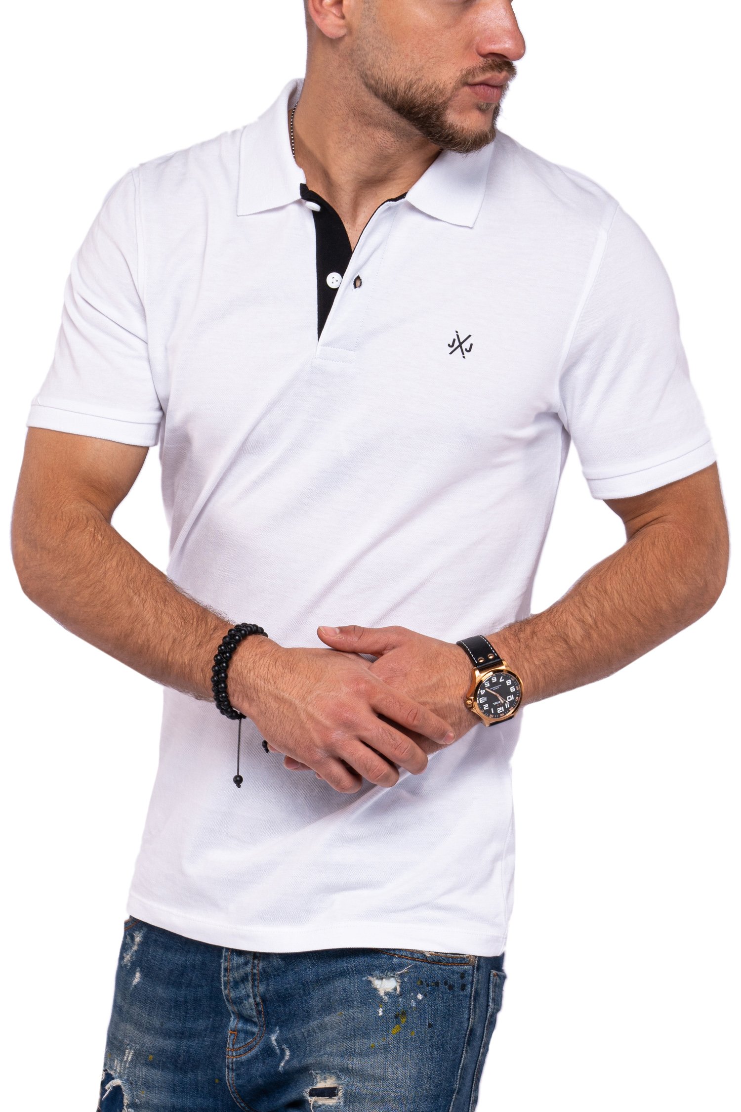 

Поло Jack & Jones White 3XL белый