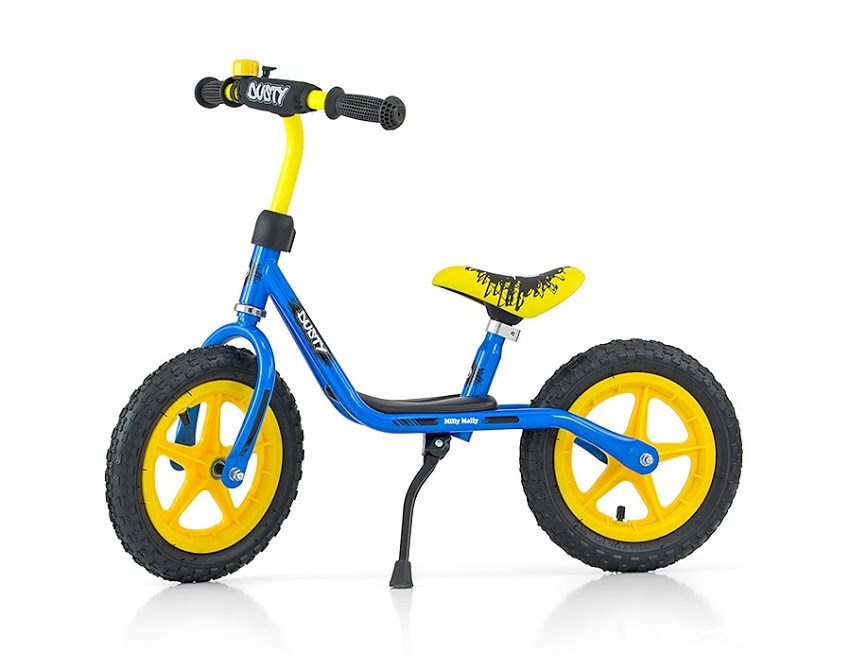 

Беговел Milly Mally Dusty 10' надувные колеса (D1074) blue-yellow