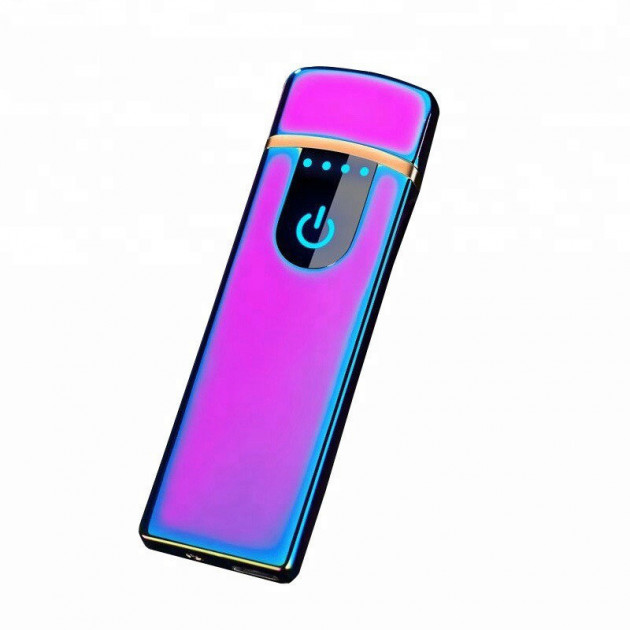 

Зажигалка сенсорная электроимпульсная спиральная USB Lighter JL720 USB Хамелеон