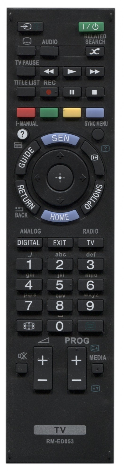 Пульт для телевизора Sony RM-ED053 – низкие цены, кредит, оплата ...