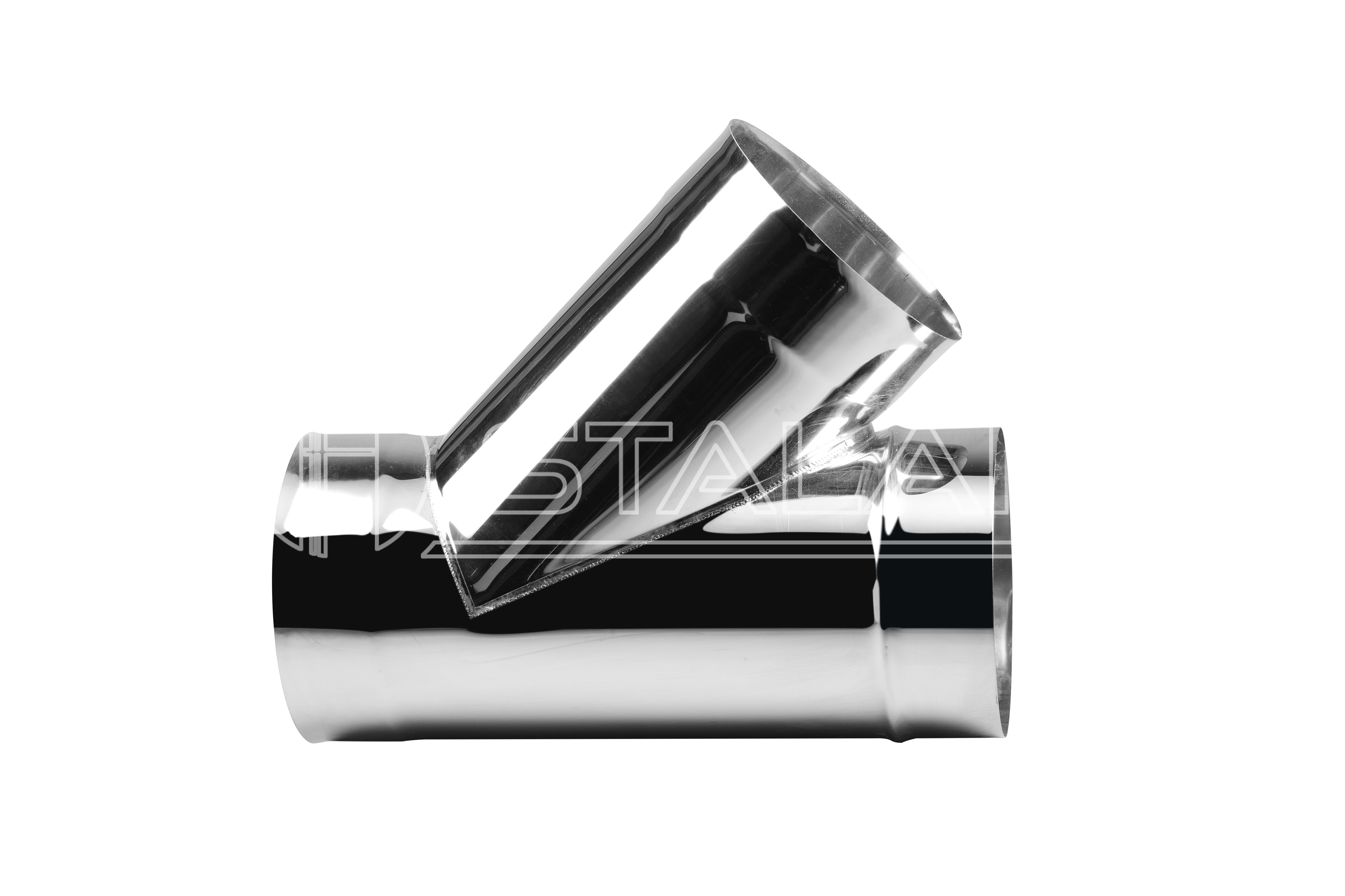 

Тройник одностенный 45° STALAR Eco mono AISI 201 диаметр Ø300 толщина 1 мм