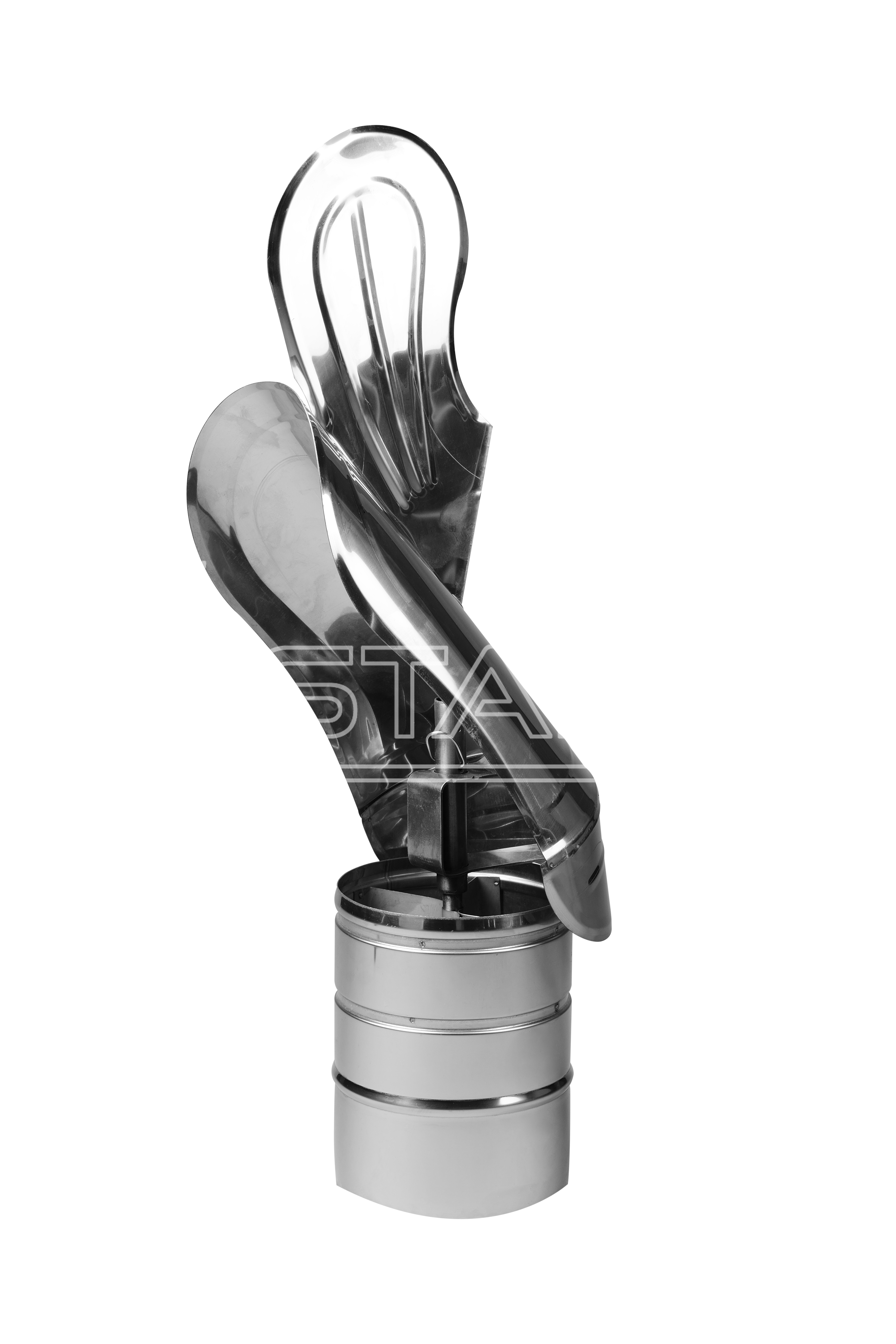 

Флюгер одностенный STALAR Eco mono AISI 201 диаметр Ø250 толщина 0,5 мм