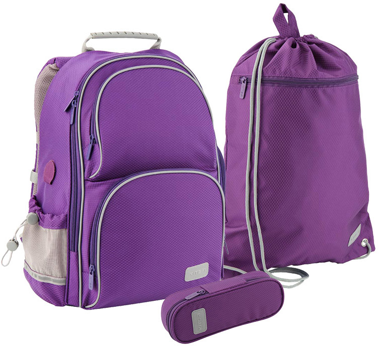 

Рюкзак укомплектованный Kite Education Smart фиолетовый 13.25л (SET_K19-702M-2)