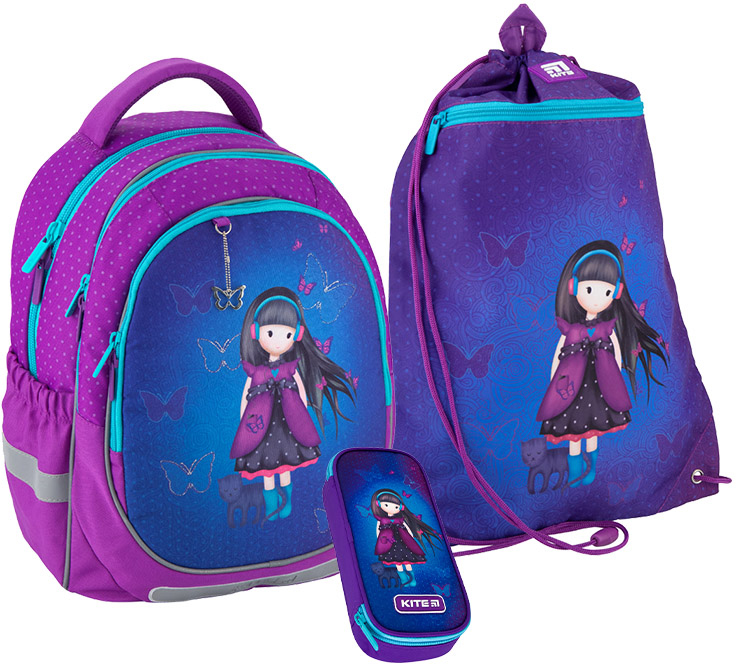 

Рюкзак укомплектованный Kite Education Charming 18л (SET_K20-700M-3)