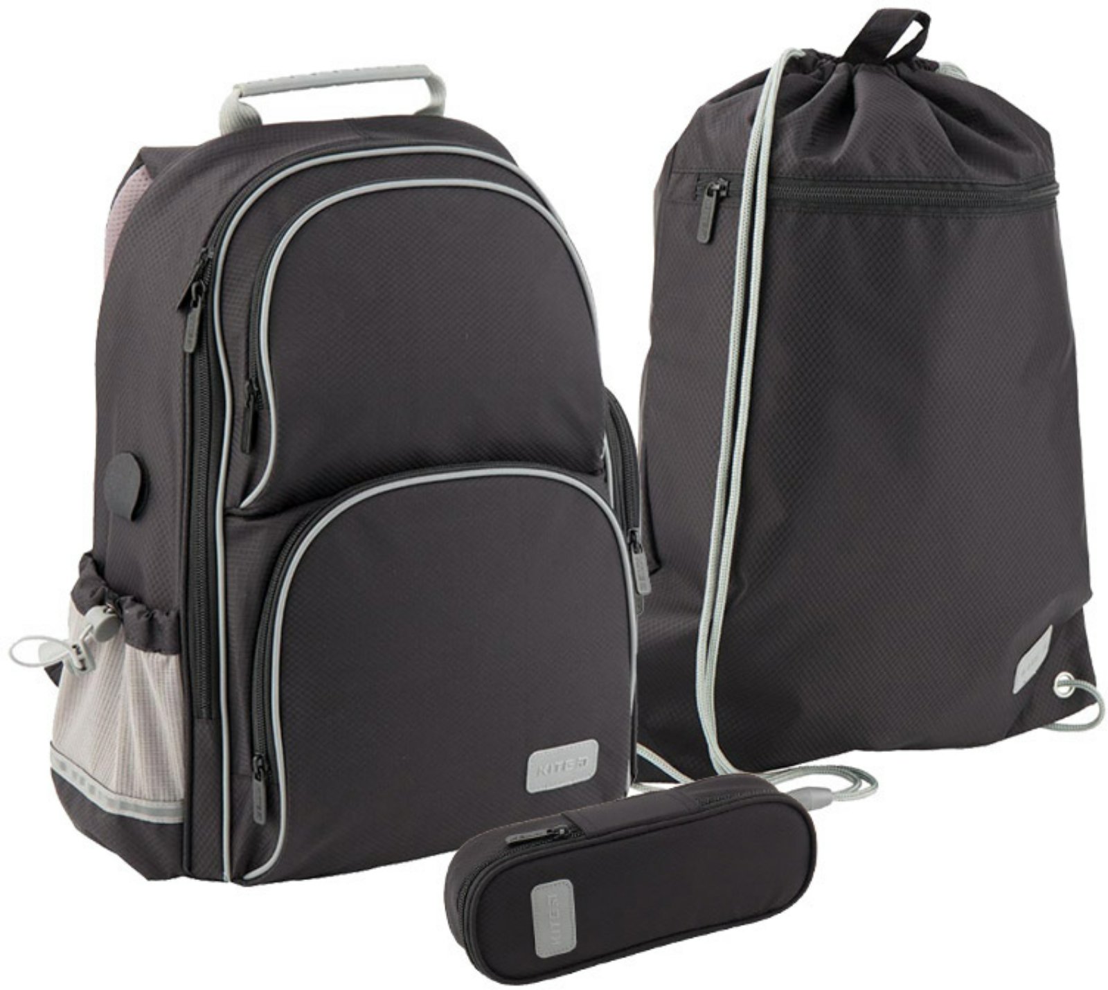 

Рюкзак укомплектованный Kite Education Smart черный 13.25л (SET_K19-702M-4)