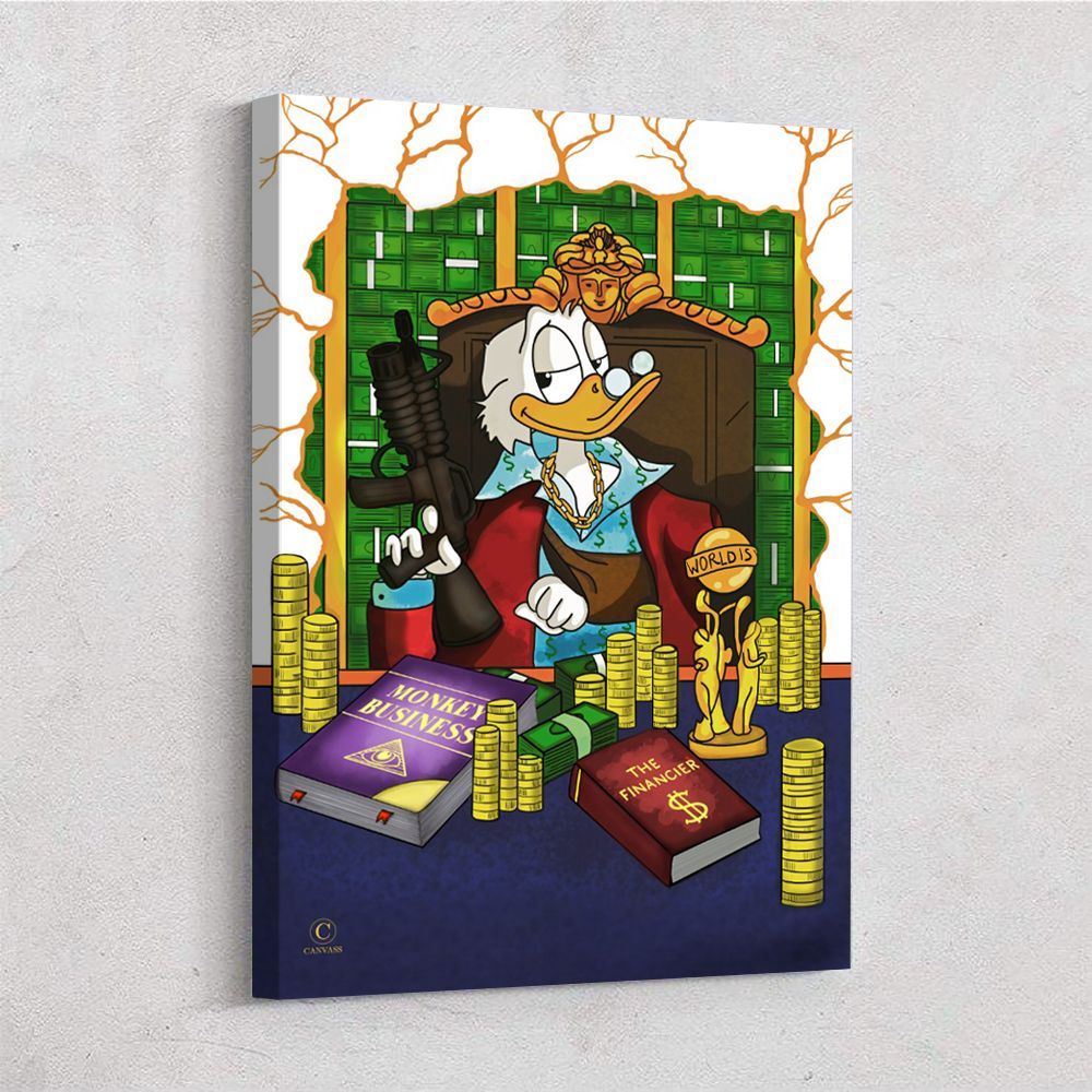 

Мотивационная картина Canvass "Скрудж" 40х30