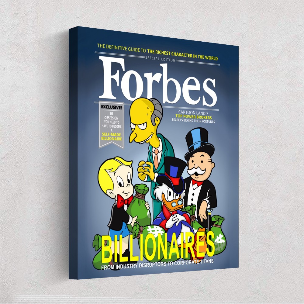 

Мотивационная картина Canvass "Forbes" 60х45