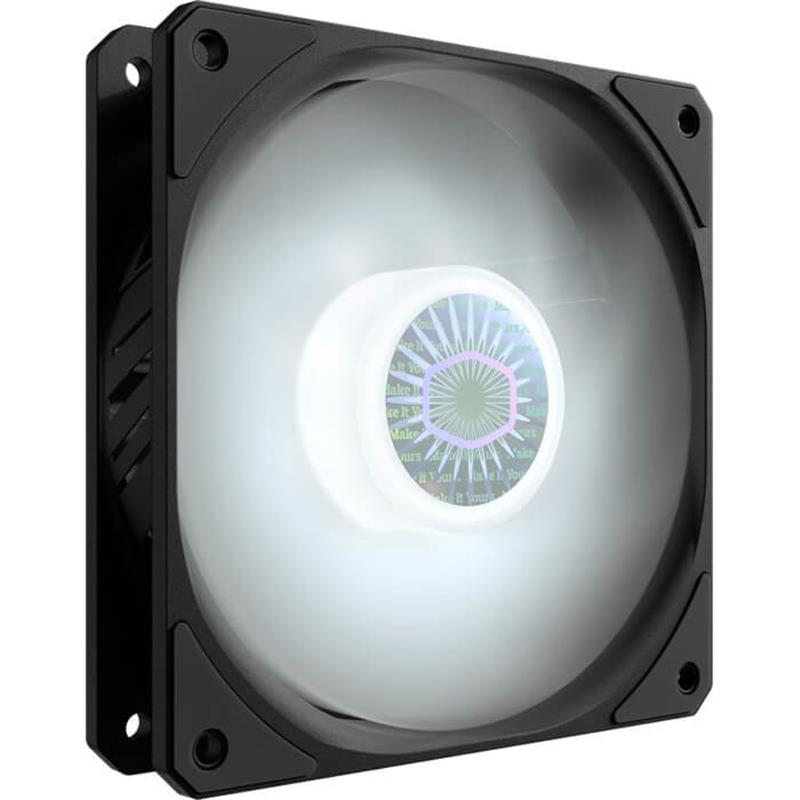 

Вентилятор CoolerMaster SickleFlow 120 White LED (MFX-B2DN-18NPW-R1), 120х120х25 мм, 4pin, Single pack w/o Hub