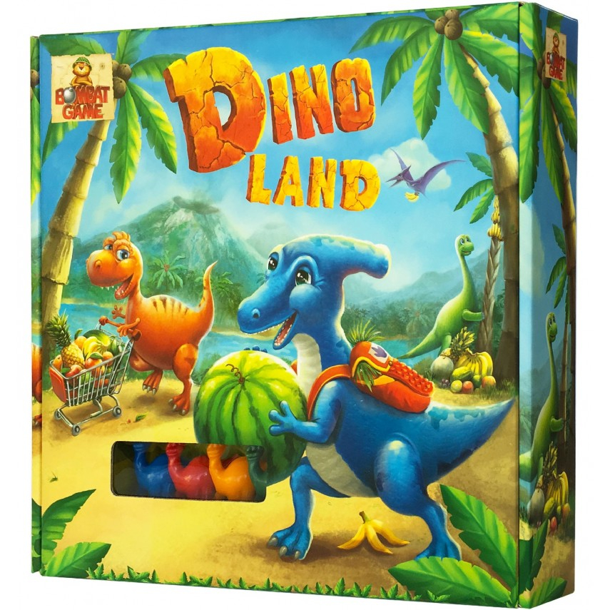 

Настільна гра Dino Land Bombat Game
