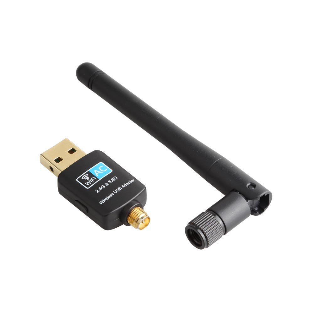 Внешний Wi-Fi адаптер Bodasan 5B10 двухдиапазонный 2.4/5GHz AC600A ...