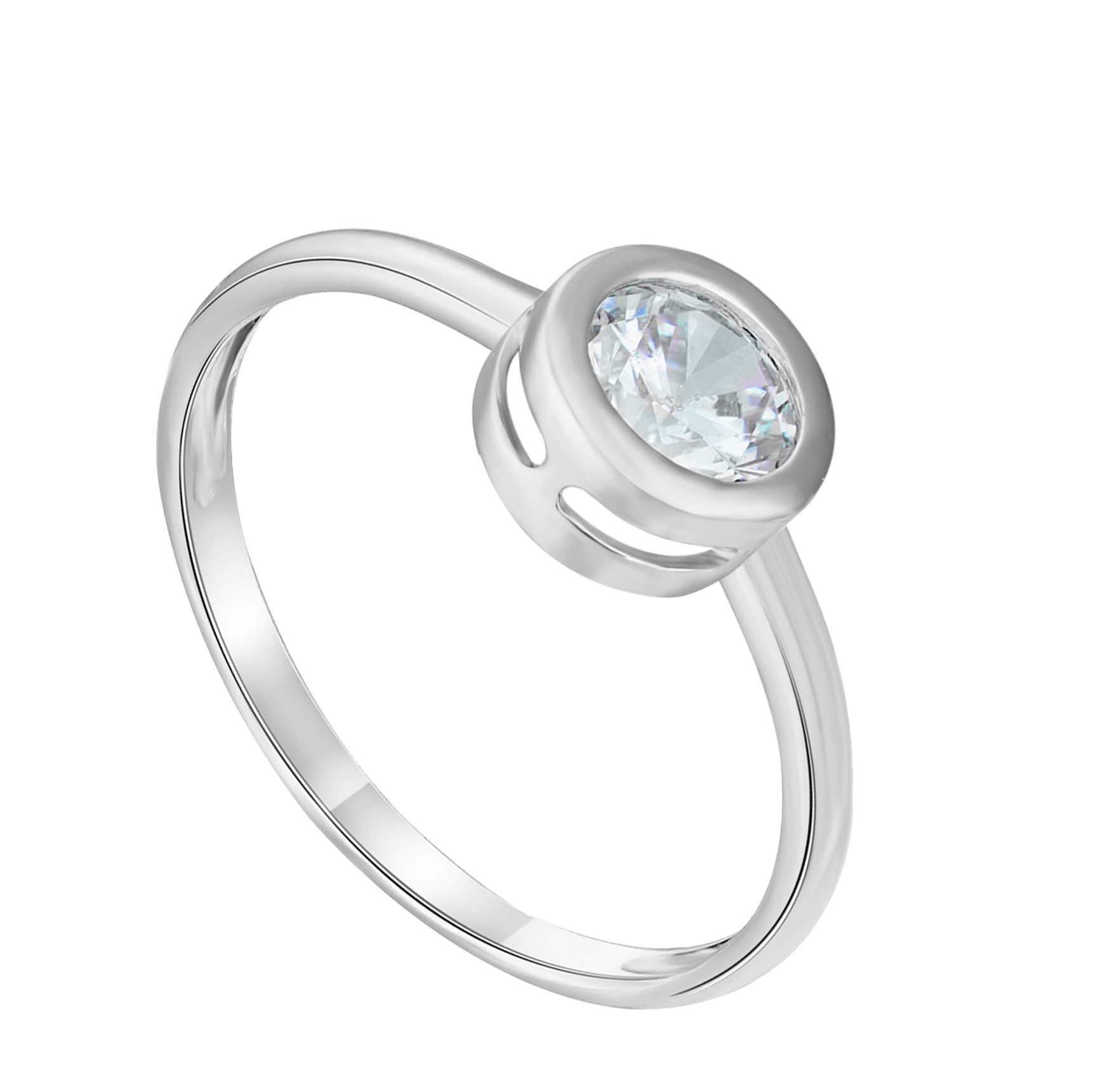 

Серебряное кольцо HARMONY с00392 16 бел.