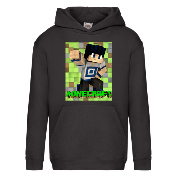 

Худи Fruit of the Loom Minecraft (Майнкрафт) Черный 164 см CHHUMK2M164W