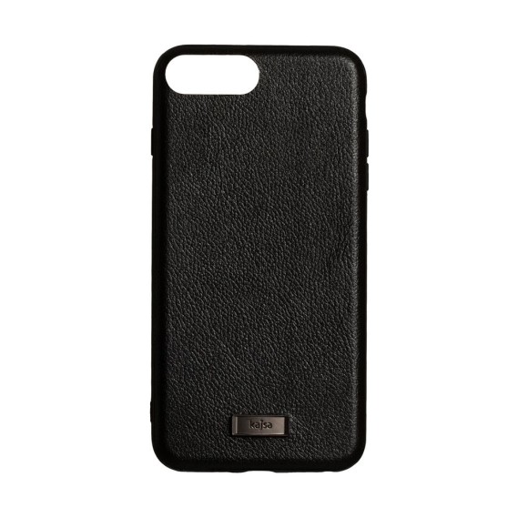 

Кожаный чехол-накладка Kajsa Luxe для Apple iPhone 8 Plus (Черный)