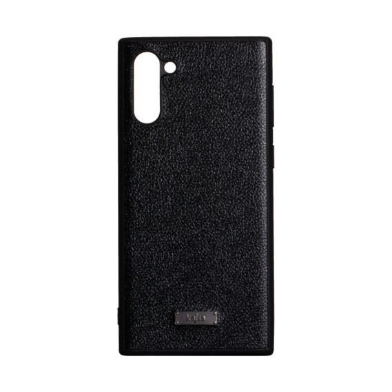 

Кожаный чехол-накладка Kajsa Luxe для Samsung Galaxy Note 10 (Черный)