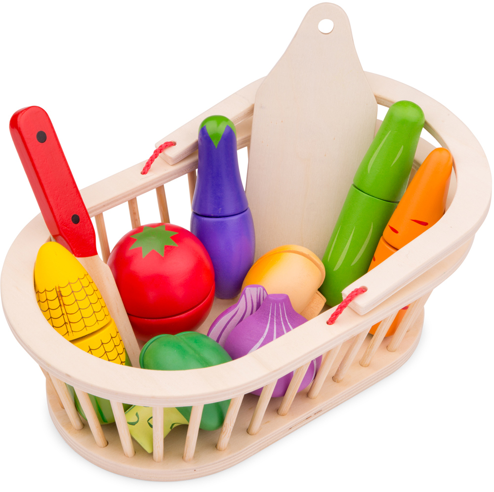 

Игровой набор New Classic Toys Корзина с овощами (10589) (8718446105891)