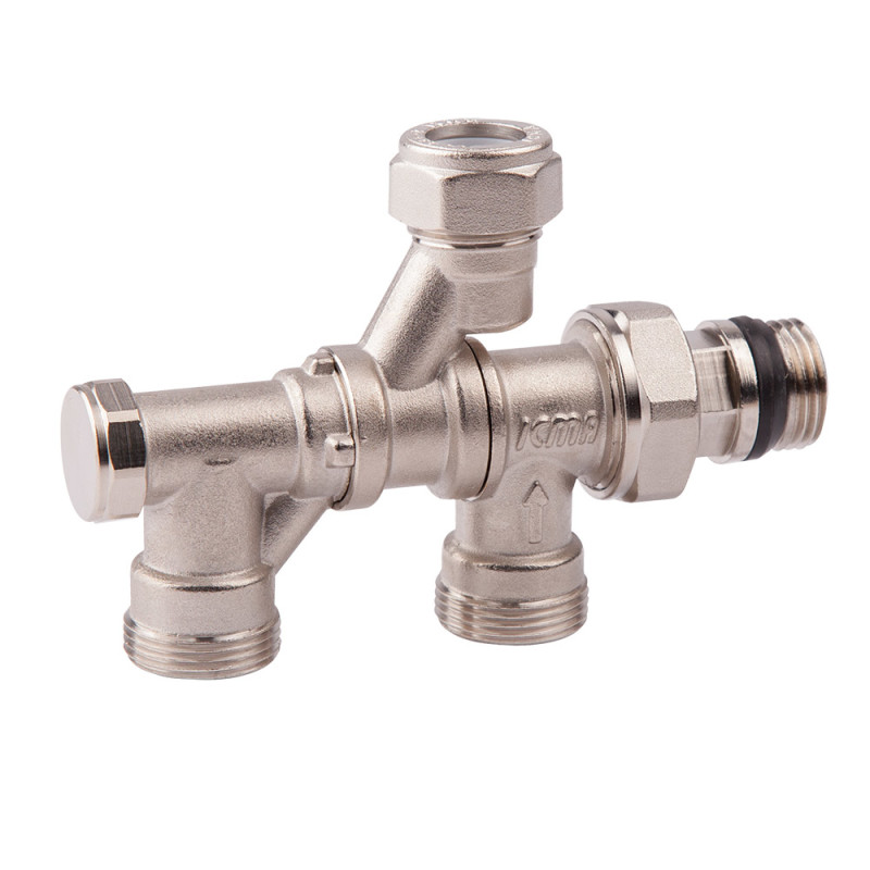 

Кран Радиаторный Комбинированный Icma 1/2", Нижнее Подключение №875