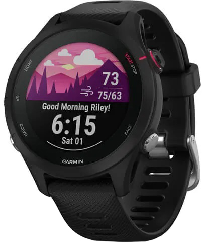 Спортивний годинник Garmin Forerunner 255S Music Black (010-02641