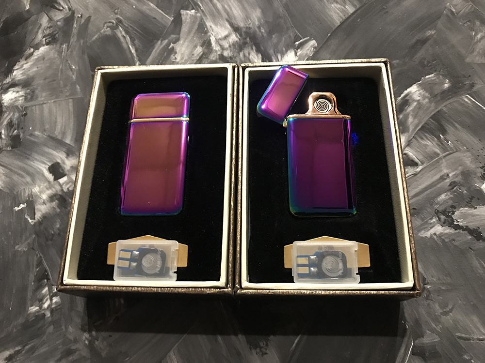 

Зажигалка Usb Спираль + Сенсор Хамелеон 20.2