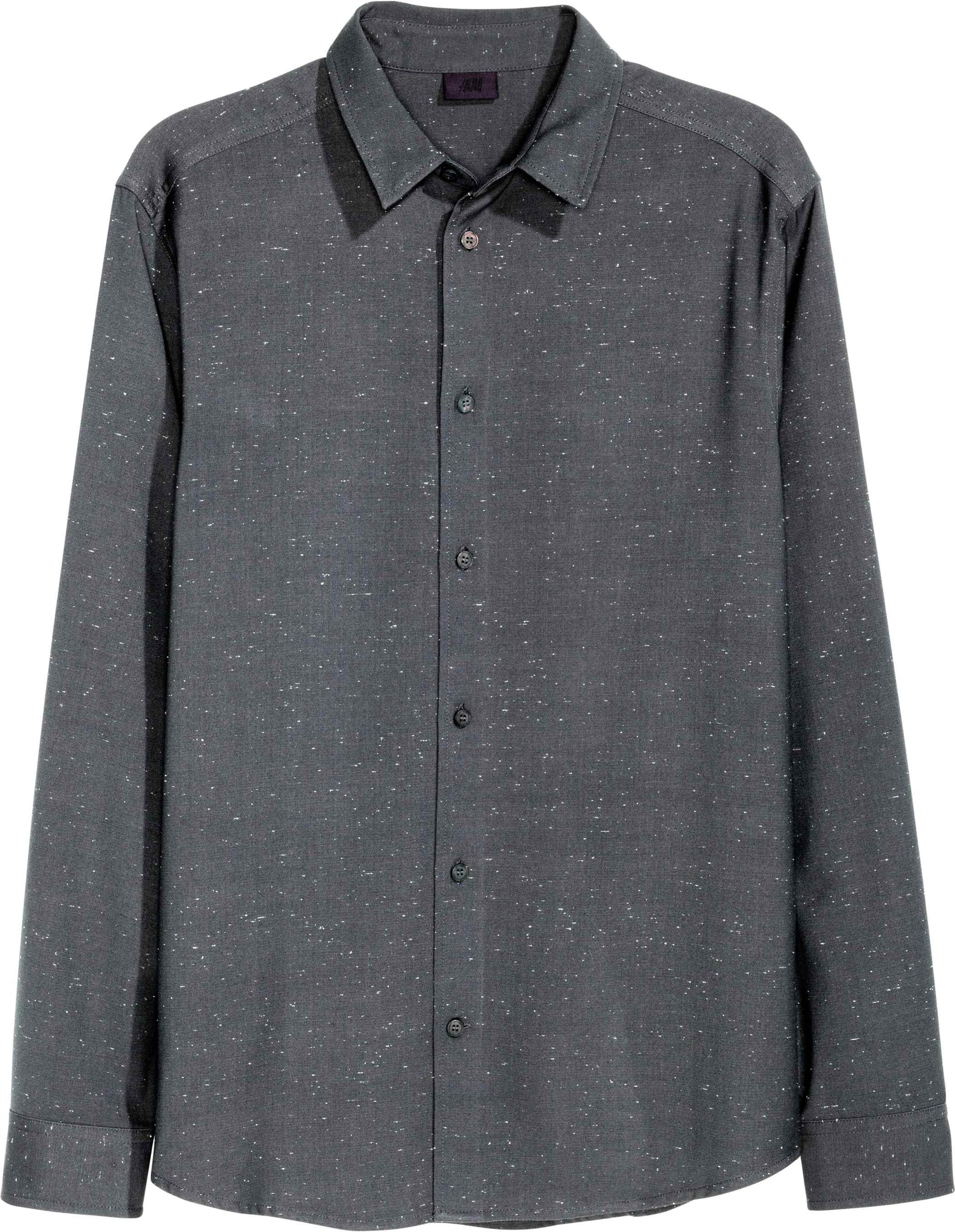 

Рубашка H&M 4277474 XS Серая