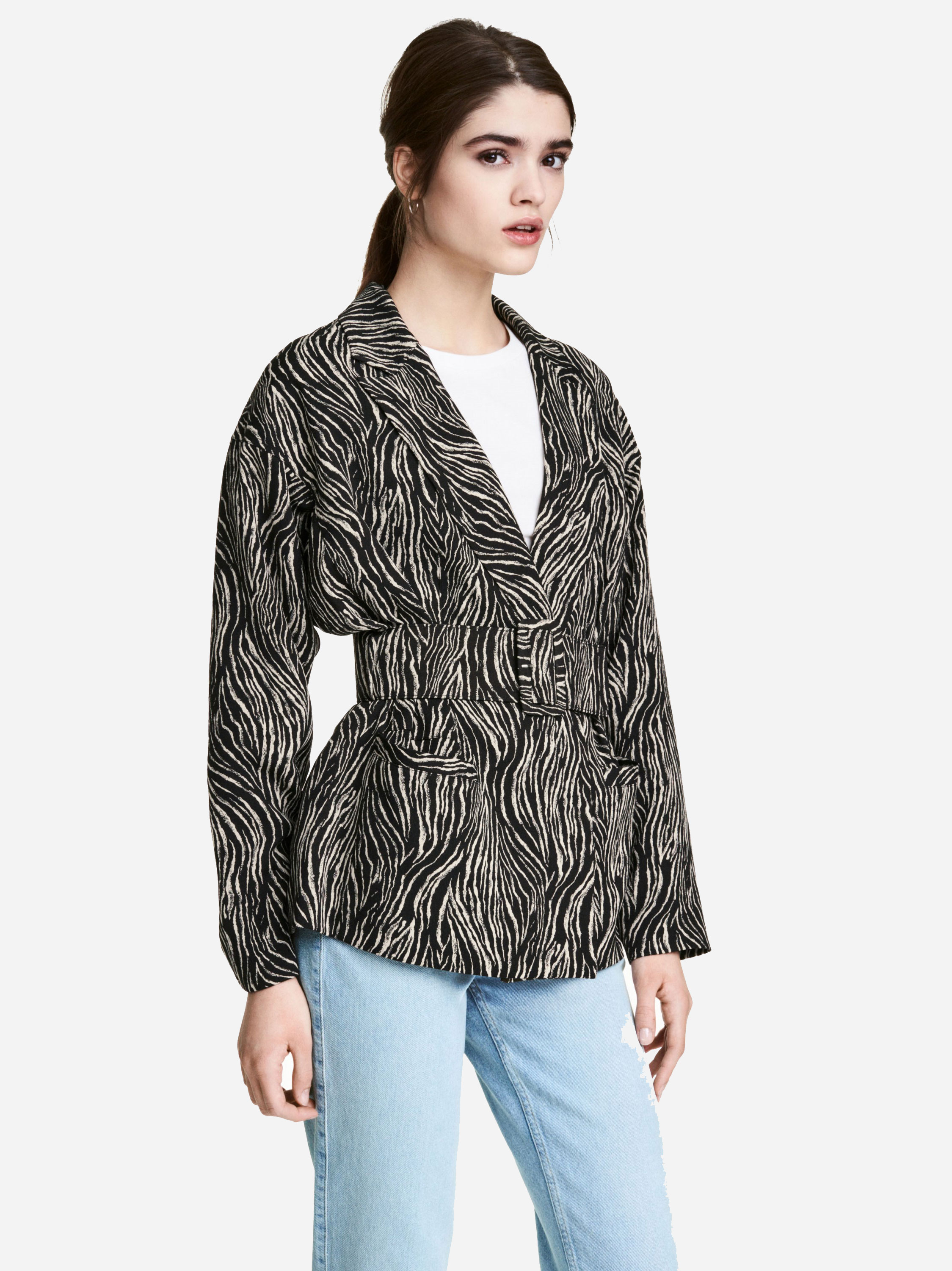 

Жакет H&M 4995725 34 Черный
