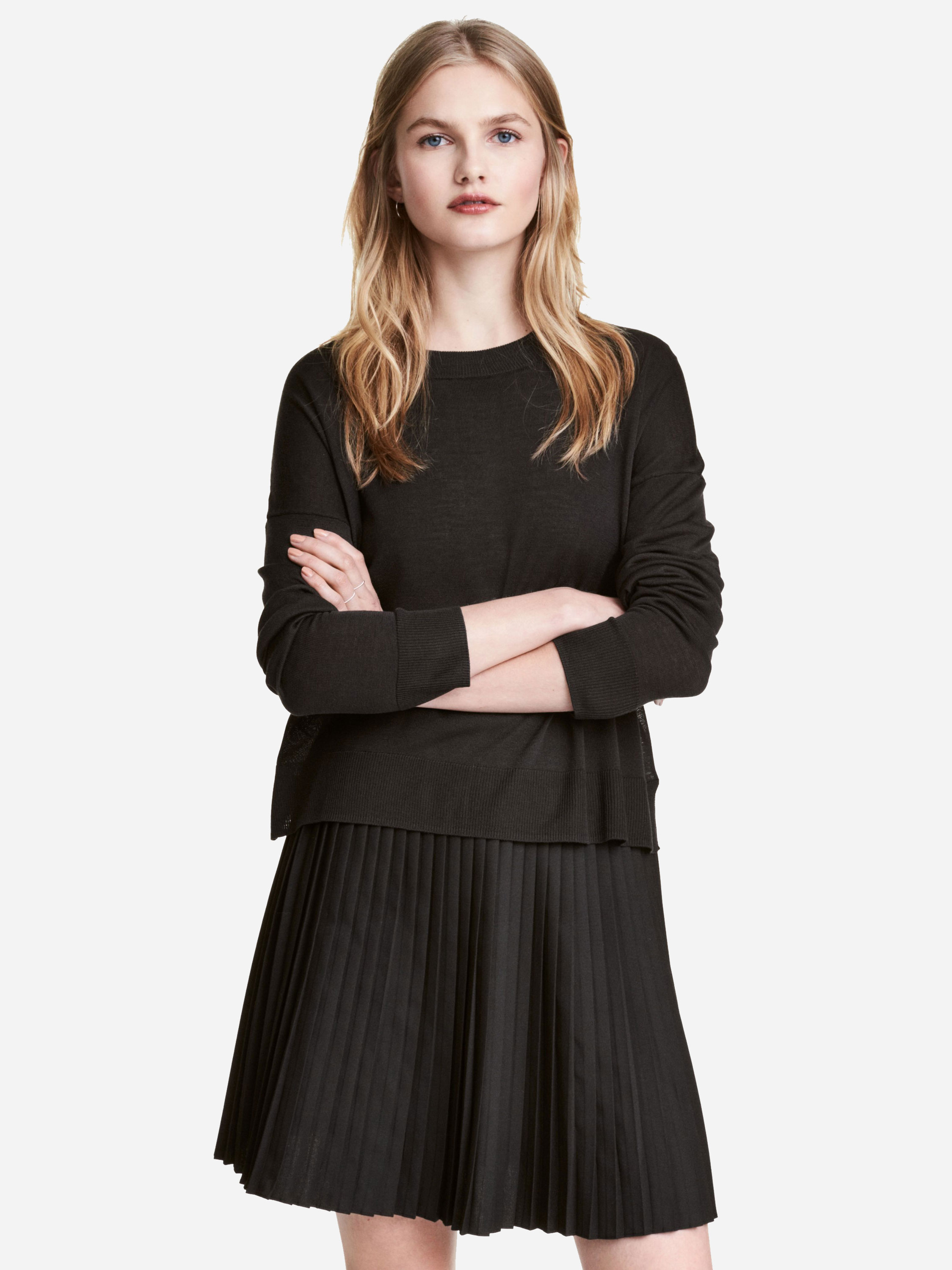 

Джемпер H&M 4795555 XS Темно-серый