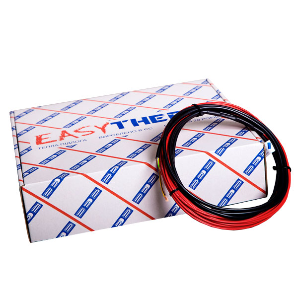 

Двужильный нагревательный кабель ТМ EASYTHERM Easycable 16 м.п.