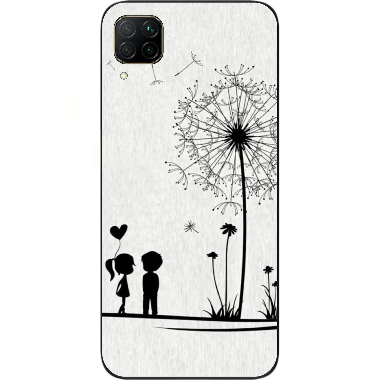 Оригинальный TPU чехол Casemarket для Huawei P40 Lite с картинкой Дети ...
