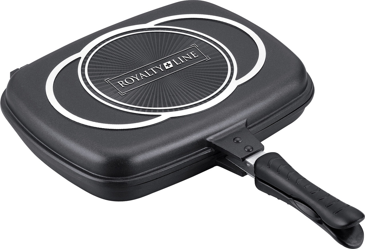 

Двусторонняя сковорода GRILL Master Royalty Line RL-DF32 Cooper