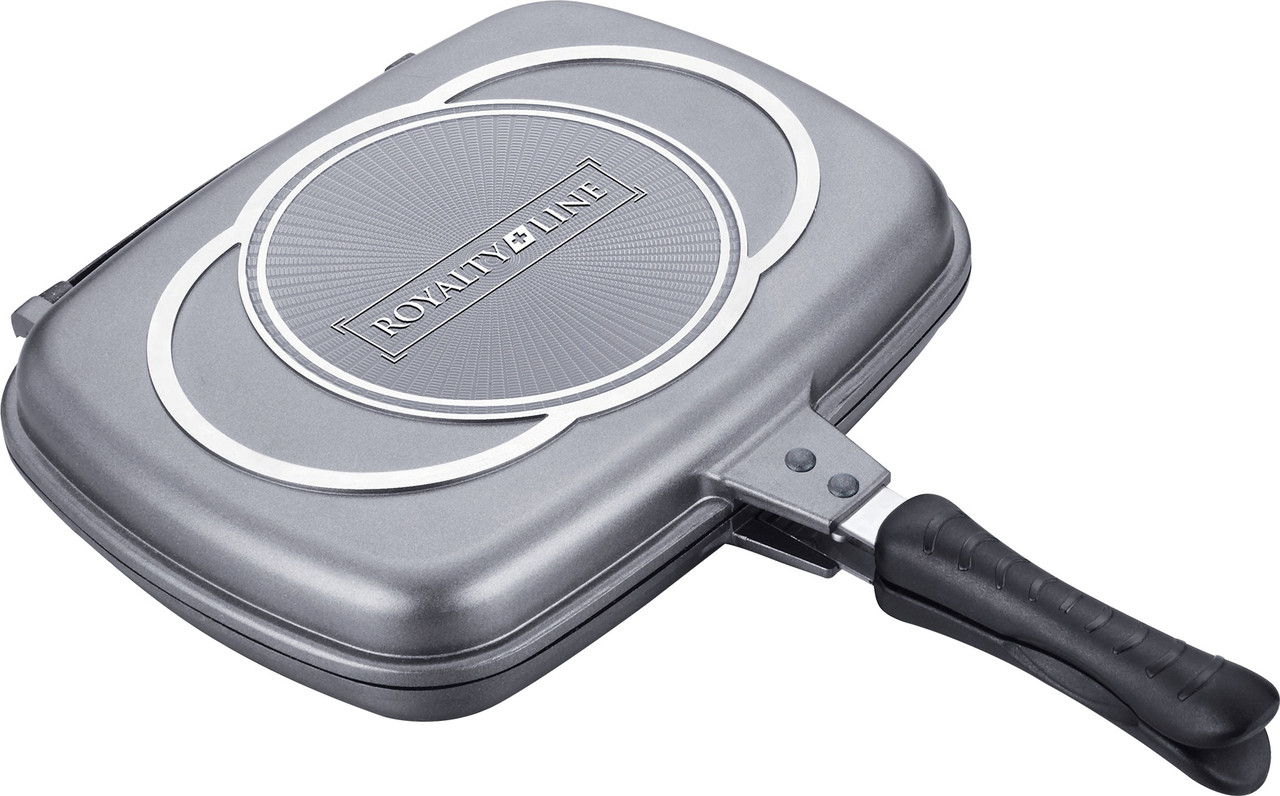 

Двусторонняя сковорода GRILL Master Royalty Line RL-DF32 Silver