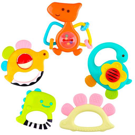 

Набор погремушек Hola Toys Динозавры 5 шт в коробке (1109)