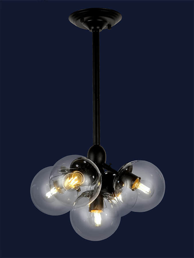 

Люстра Levistella 756Pl385-5 Bk+Cl