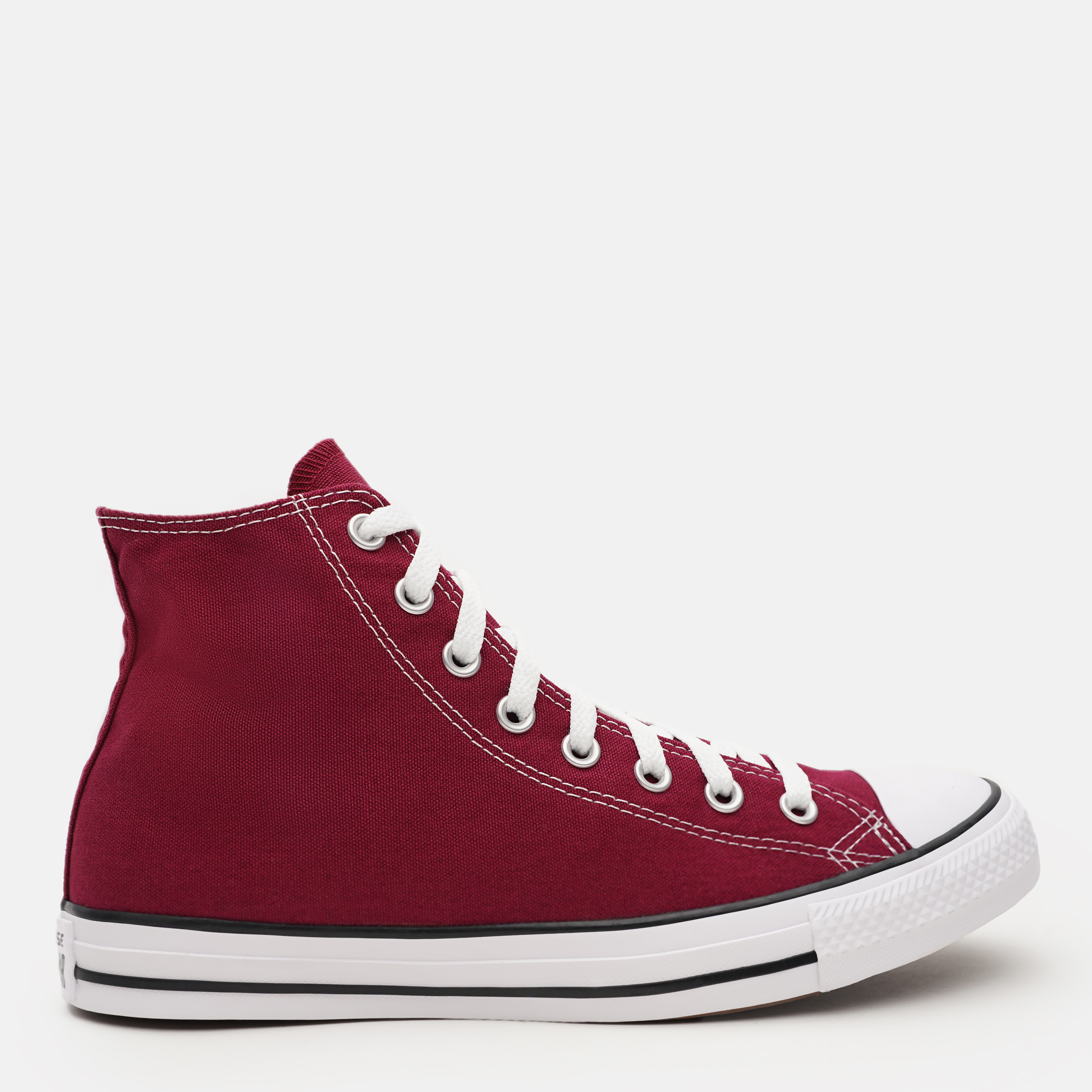 Акція на Чоловічі кеди високі Converse All Star Hi Maroon M9613C 44 (10) 28.5 см Бордові від Rozetka