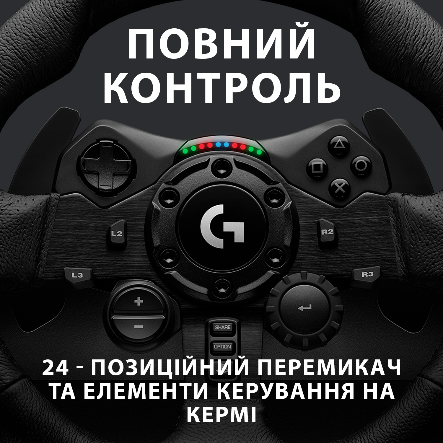 Проводной руль Logitech G923 Racing Wheel and Pedals for PS4 and PC  (941-000149) – фото, отзывы, характеристики в интернет-магазине ROZETKA |  Купить в Украине: Киеве, Харькове, Днепре, Одессе, Запорожье, Львове