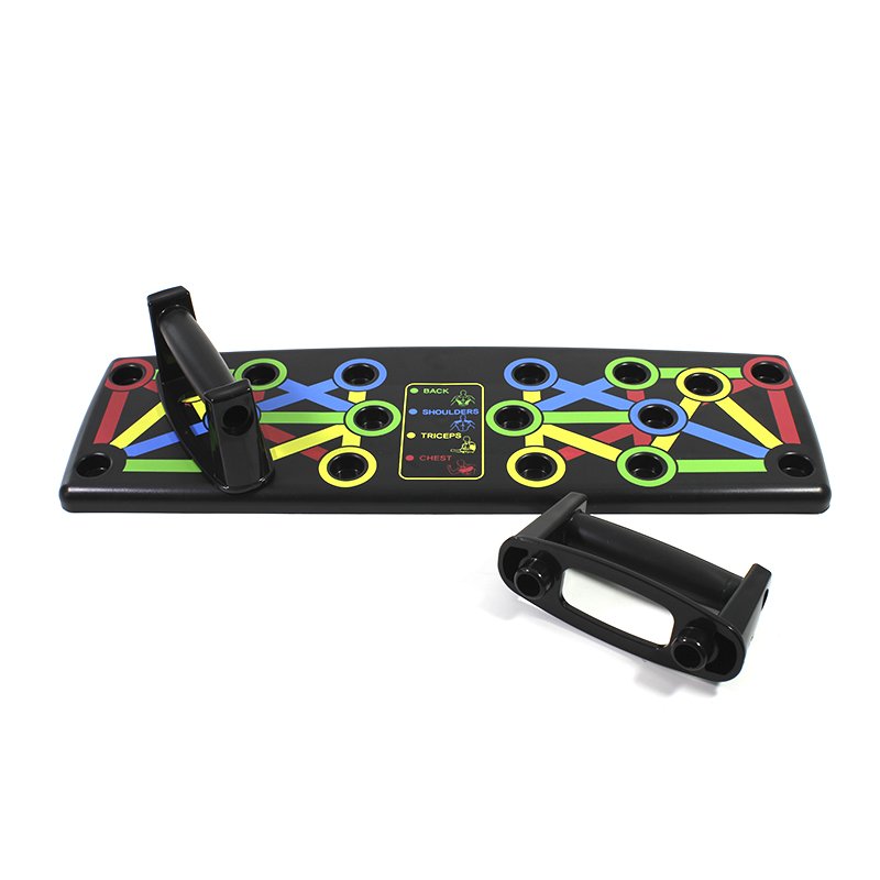 

Доска для отжиманий Push Up Rack Board MJ-039 Black с упорами разным хватом (спина, плечи, бицепс, трицепс)