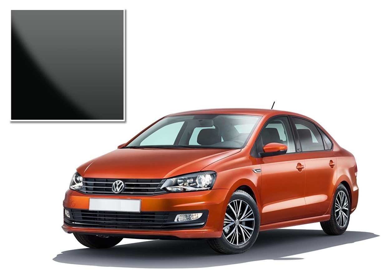 Автомобильная краска для автомобиля Volkswagen Black Magic Pearl LC9Z ...