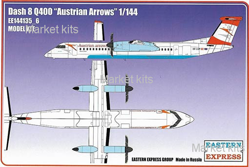 

Авиалайнер Dash 8 Q400 "Austrian Arrows" 1:144 Eastern Express (EE144135-06)