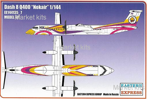 

Авиалайнер Dash 8 Q400 "NokAir" 1:144 Eastern Express (EE144135-07)