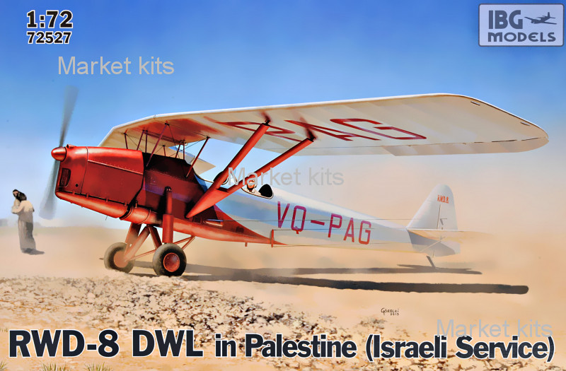 

RWD-8 DWL в Палестине (Израильская служба) 1:72 IBG Models (IBG72527)