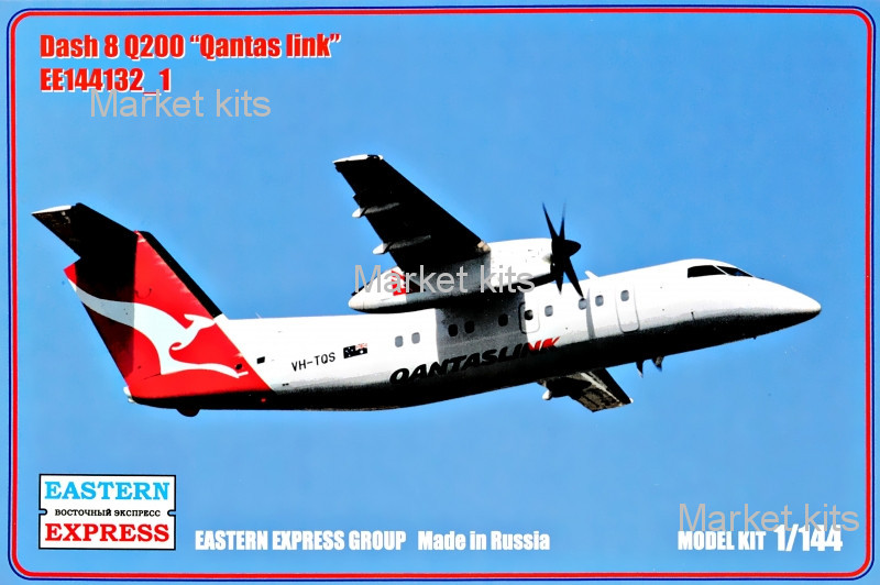 

Пассажирский самолет Dash 8 Q200 "Qantas link" 1:144 Eastern Express (EE144132-01)