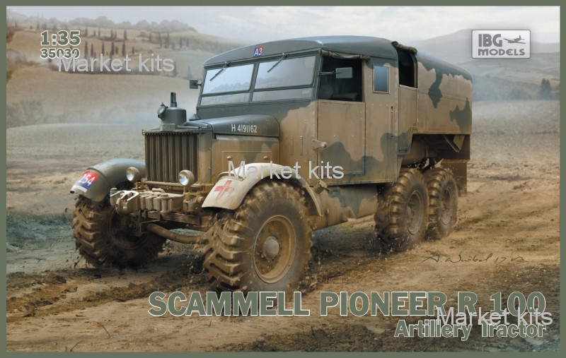 

Артиллерийский трактор Scammell Pioneer R100 1:35 IBG Models (IBG35030)