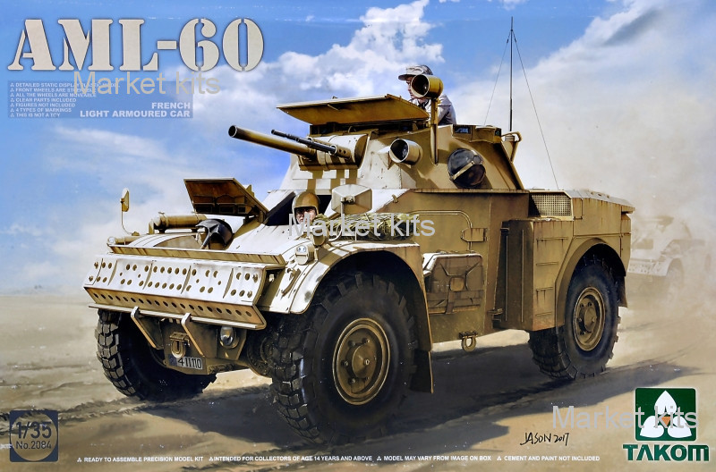 

Разведывательная экспортная машина AML-60 1:35 Takom (TAKOM2084)