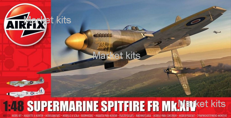 

Истребитель Supermarine Spitfire FR Mk.XIV 1:48 Airfix (AIR05135)